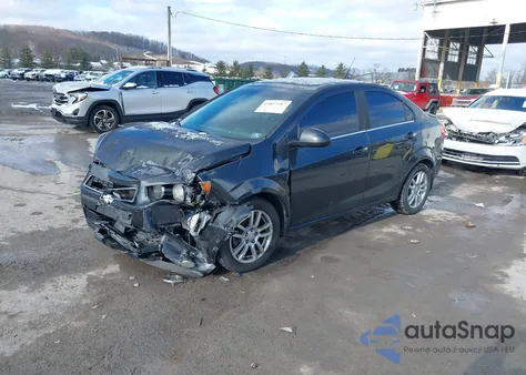 2014 Chevrolet Sonic Lt Auto from USA, damaged, VIN 1G1JC5SG7E4152899